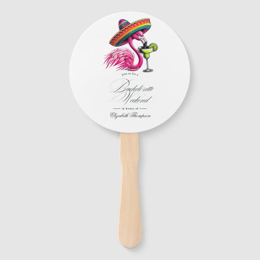 フィエスタフラミンゴバチェロレッテ週末の日程 ハンドファン (正面)