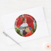 フィエスタフラワーグラシアス2555 ラウンドシール (封筒)