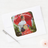 フィエスタフラワーフェリズクンプレアノ2555 スクエアシール (封筒)