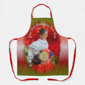 フィエスタフラワー2555 エプロン (正面)