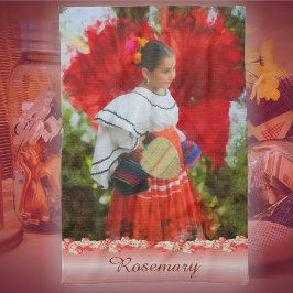 フィエスタフラワー2555 キッチンタオル