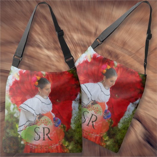 フィエスタフラワー2555 クロスボディバッグ