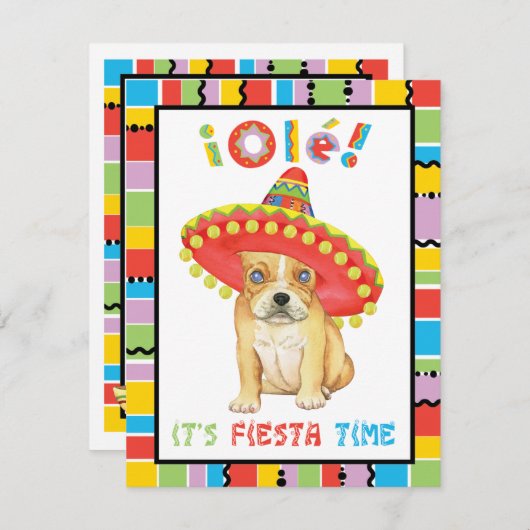 フィエスタフレンチー 招待状 (正面/裏面)