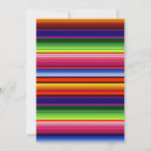 フィエスタフローラセニョリタがベビーシャワーに向かう 招待状 (裏面)