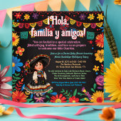 フィエスタフローラチャラベビーシャワー 招待状