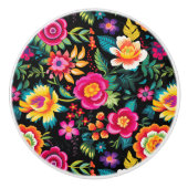 フィエスタフローラドラバガンザ セラミックノブ (正面)