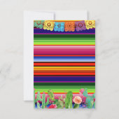 フィエスタフローラバプテスマ《キリスト教》洗礼式や命名式招待状カード 招待状 (裏面)