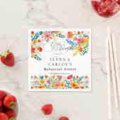 フィエスタフローラリハーサルディナー スタンダードカクテルナプキン (インサイチュ)