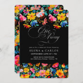 フィエスタフローラリハーサルディナー 招待状 (正面/裏面)