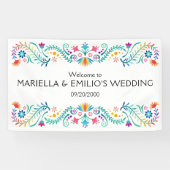 フィエスタフローラ誕生日結婚シャワーズ 横断幕 (横)