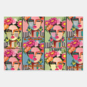 フィエスタフローラ ラッピングペーパーシート (正面3)