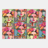 フィエスタフローラ ラッピングペーパーシート (正面2)