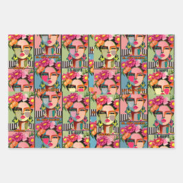 フィエスタフローラ ラッピングペーパーシート