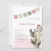 フィエスタブライダルシャワーサボス招待状 招待状 (正面)