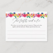 フィエスタブライダルシャワートゥートルスアンドライゲーム エンクロージャーカード (正面)