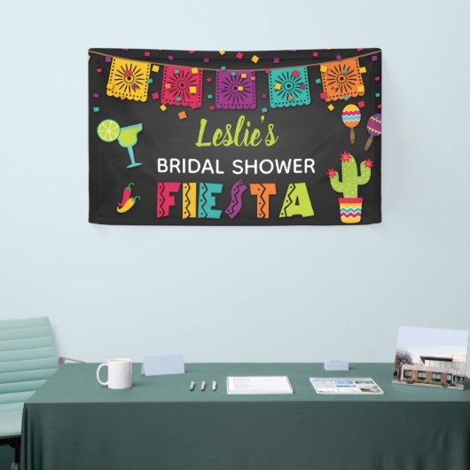 フィエスタブライダルシャワーバナーウィズマルガリータ 横断幕 (トレードショー)