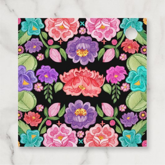 フィエスタブライダルシャワーメッセージカード フェイバータグ (裏面)