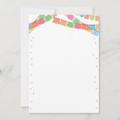 フィエスタブライダルシャワー招待タコメキシコ 招待状 (裏面)