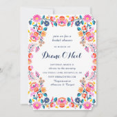 フィエスタブライダルシャワー招待 招待状 (正面)
