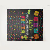 フィエスタブライダルシャワー背景 タペストリー (正面(横))