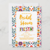 フィエスタブライダルシャワー 招待状 (正面)