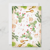 フィエスタブライダルシャワー 招待状 (裏面)