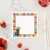 フィエスタブラックラボ スタンダードカクテルナプキン (インサイチュ)