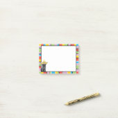 フィエスタブラックラボ ポストイット (デスク上)