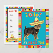 フィエスタブリュッセルグリフォン 招待状 (正面/裏面)