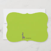 フィエスタブロ招待状 招待状 (裏面)