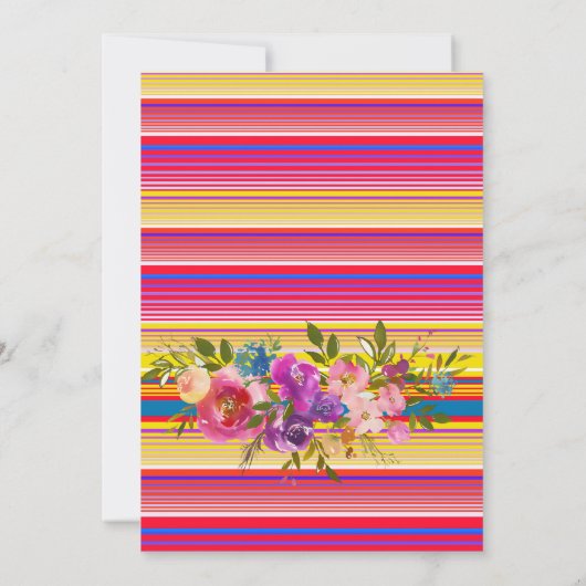 フィエスタベビーシャワー招待状タコブオウアベビー 招待状 (裏面)