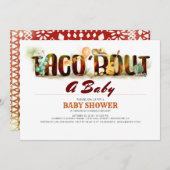 フィエスタベビーシャワー招待状タコブオウアベビー 招待状 (正面/裏面)