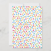 フィエスタベビーシャワー招待状ホリーグアカモールパーティー 招待状 (裏面)