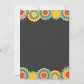 フィエスタベビーシャワー招待状ボーイフィエスタシャワー 招待状 (裏面)