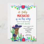 フィエスタベビーシャワー招待状ボーフィエスタシャワー 招待状 (正面)