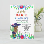 フィエスタベビーシャワー招待状ボーフィエスタシャワー 招待状 (スタンド正面)