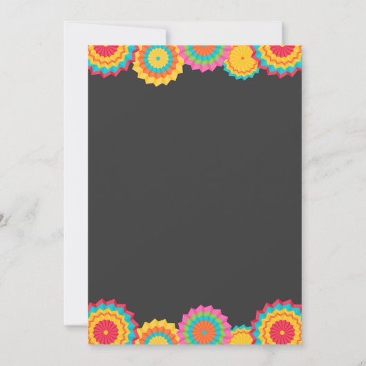 フィエスタベビーシャワー招待状メキシコベビーシャワー 招待状 (裏面)