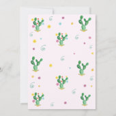 フィエスタベビーシャワー招待状メキシコベビーシャワー 招待状 (裏面)