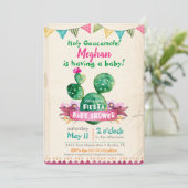 フィエスタベビーシャワー招待状 招待状 (スタンド正面)