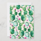 フィエスタベビーシャワー招待状 招待状 (裏面)