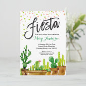 フィエスタベビーシャワー招待状 招待状 (スタンド正面)