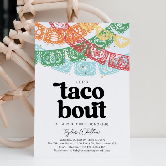 フィエスタベビーシャワー招待状 招待状