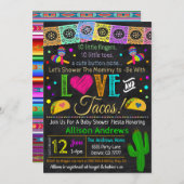 フィエスタベビーシャワー招待状 招待状 (正面/裏面)