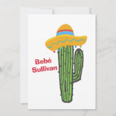 フィエスタベビーシャワー招待状 招待状 (裏面)