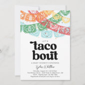 フィエスタベビーシャワー招待状 招待状 (正面)