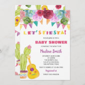 フィエスタベビーシャワー 招待状 (正面/裏面)