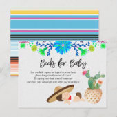 フィエスタベビームチャチョベビーシャワーブックスベビー インビテーションポストカード (正面/裏面)