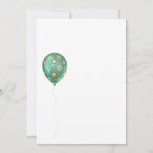 フィエスタベビー又はブライダルシャワーバイメール 招待状 (裏面)