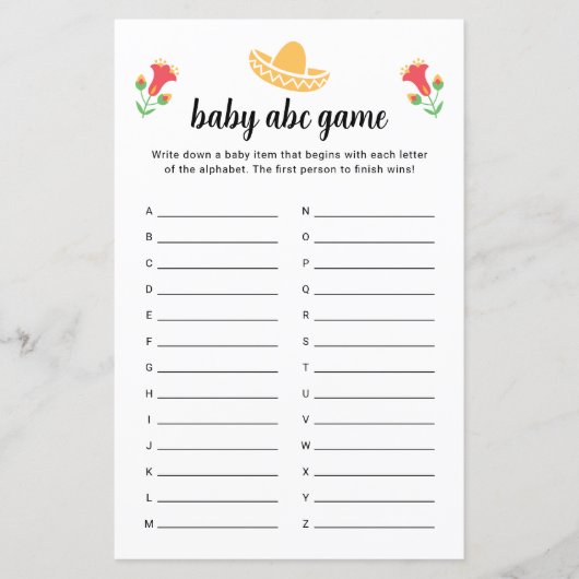 フィエスタベビーABCゲーム (正面)