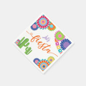 フィエスタペーパーナプキンメキシカンサボテンフローラ スタンダードカクテルナプキン (角)